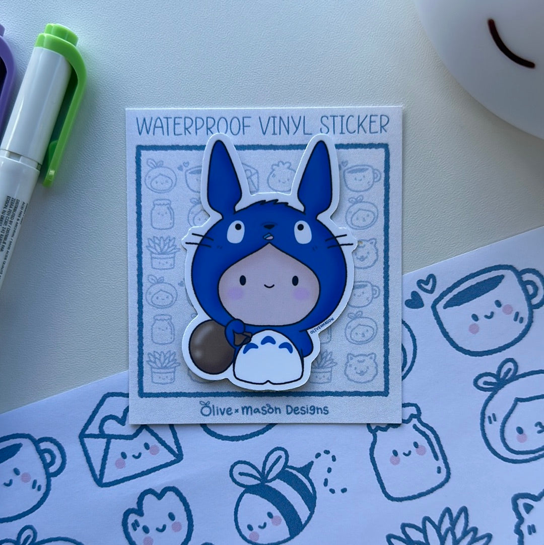 Totoro & Friends Waterproof Vinyl Sticker Set