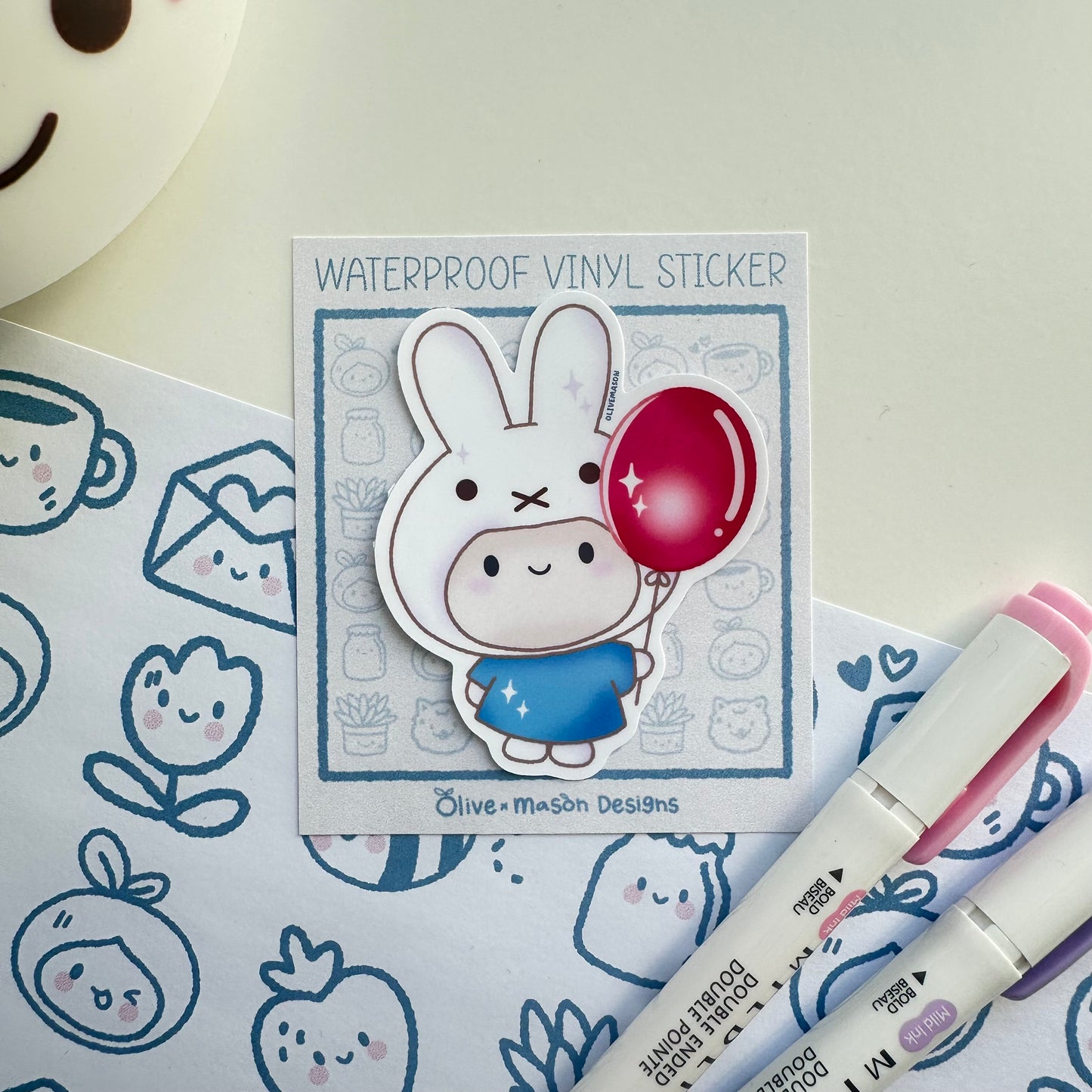 Miffy & Friends Waterproof Vinyl Sticker Set