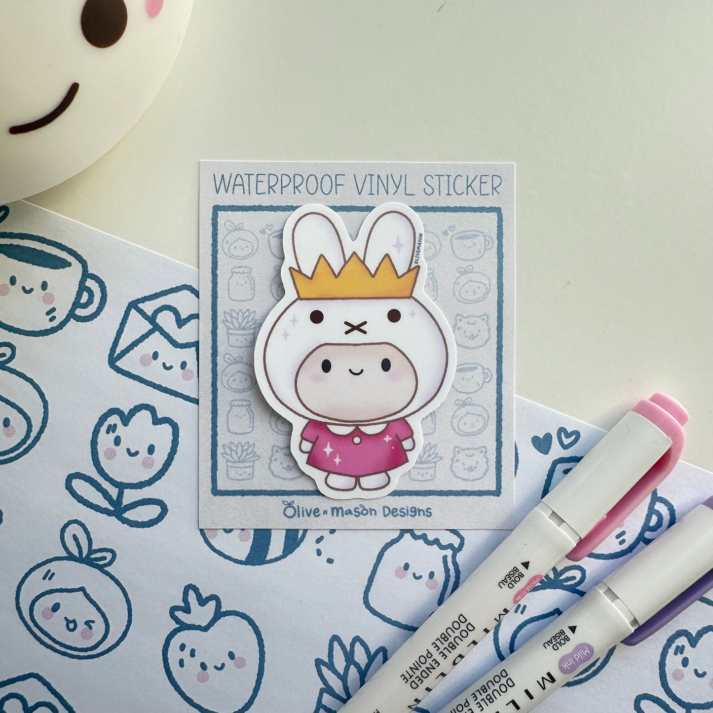Miffy & Friends Waterproof Vinyl Sticker Set