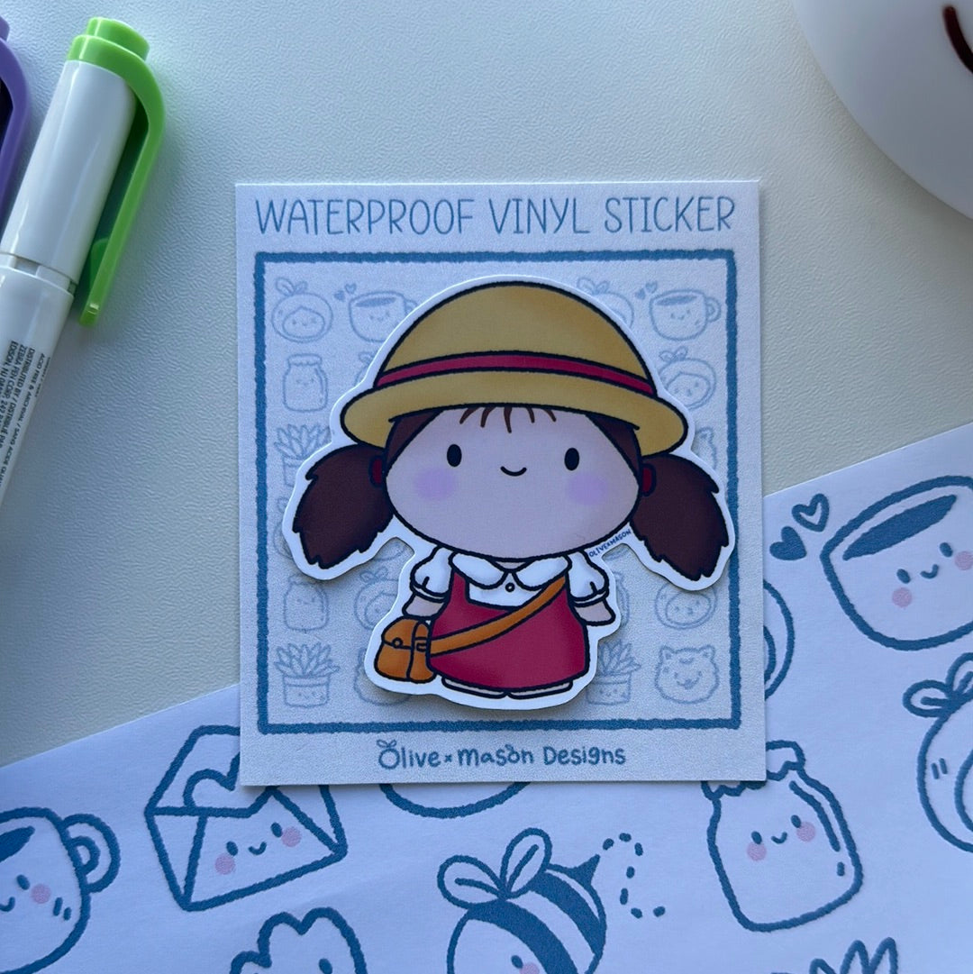 Totoro & Friends Waterproof Vinyl Sticker Set
