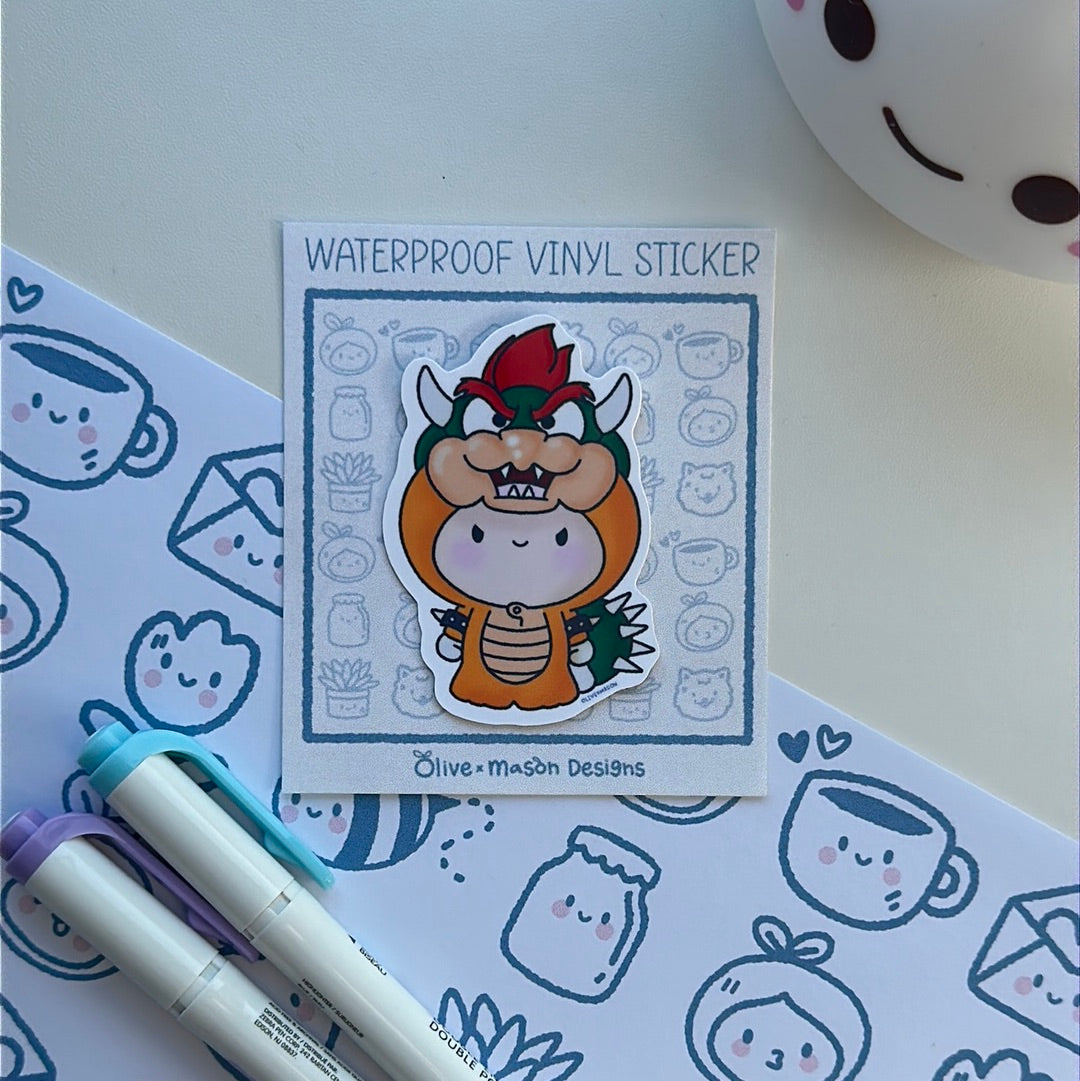 M Bros Waterproof Vinyl Sticker Set