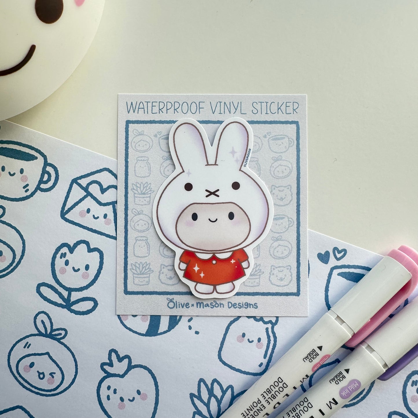 Miffy & Friends Waterproof Vinyl Sticker Set