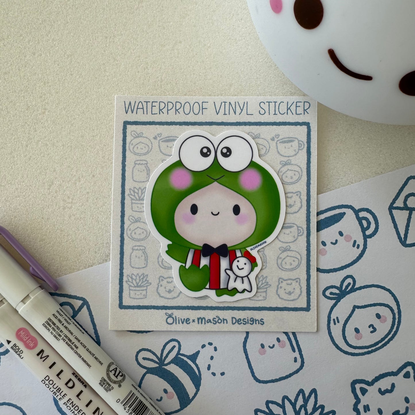 Kitty & Friends Vol 2 Waterproof Vinyl Sticker Set