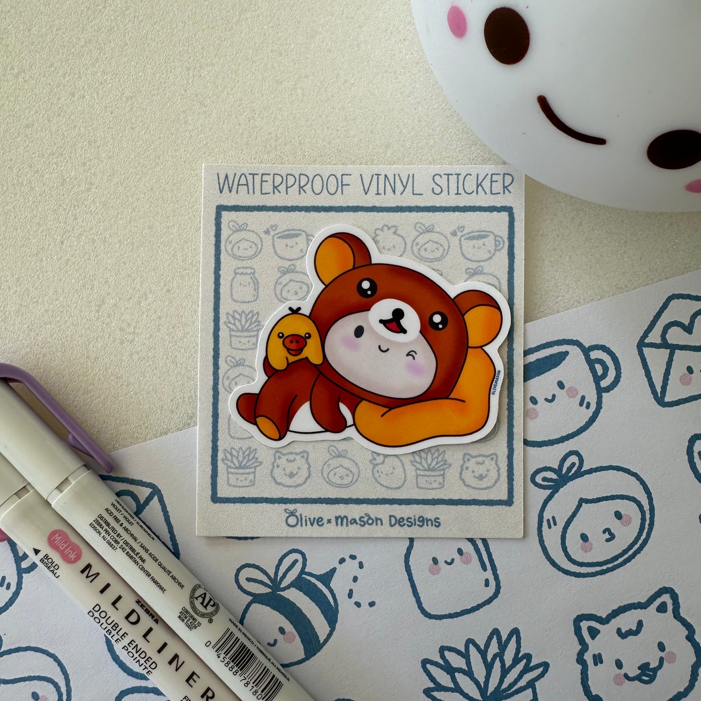 Kitty & Friends Vol 2 Waterproof Vinyl Sticker Set