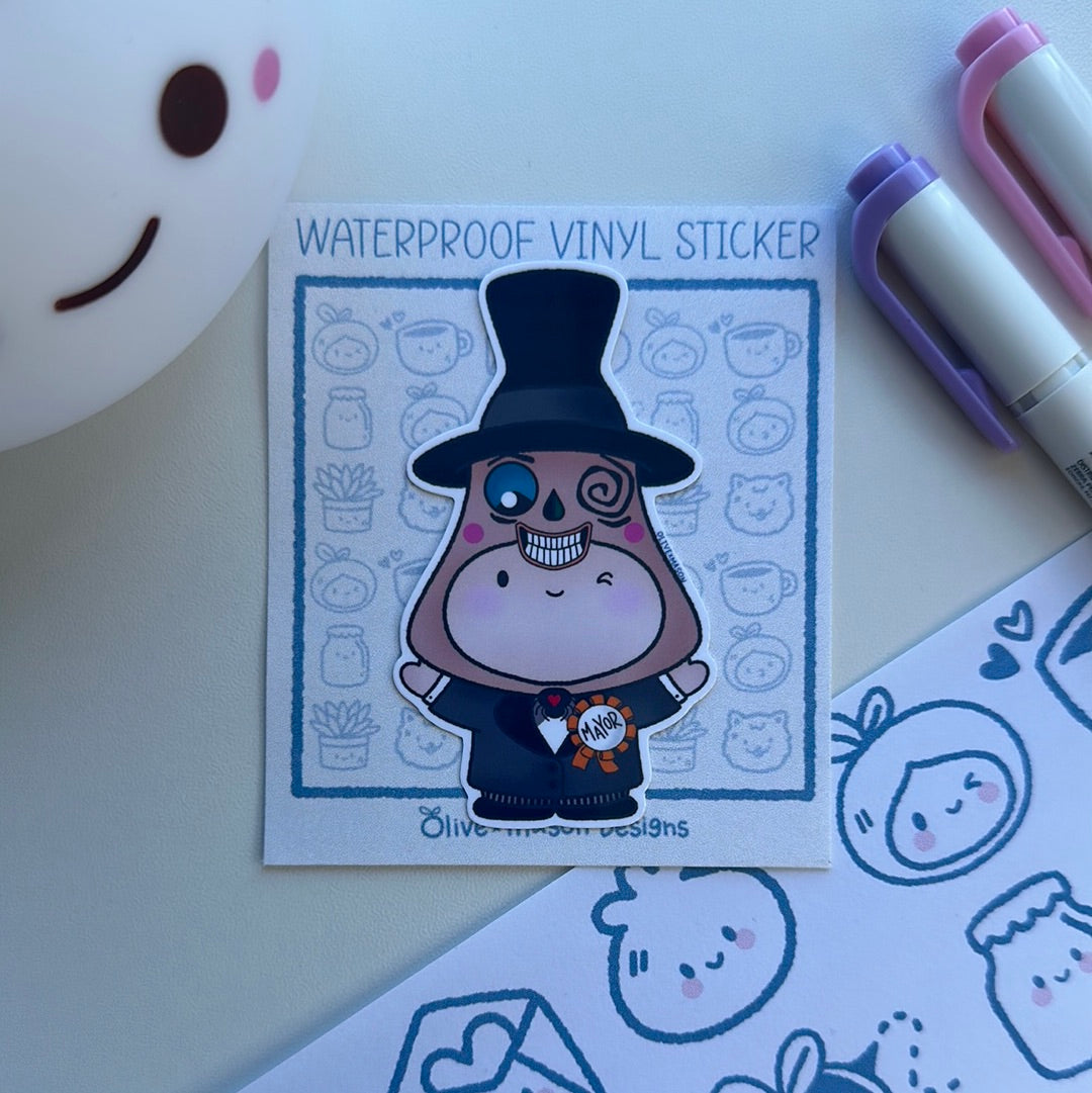 Nightmare Before Christmas Waterproof Vinyl Sticker Set