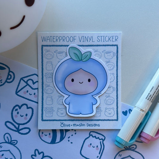Olive Heavy Duty Waterproof Vinyl Sticker