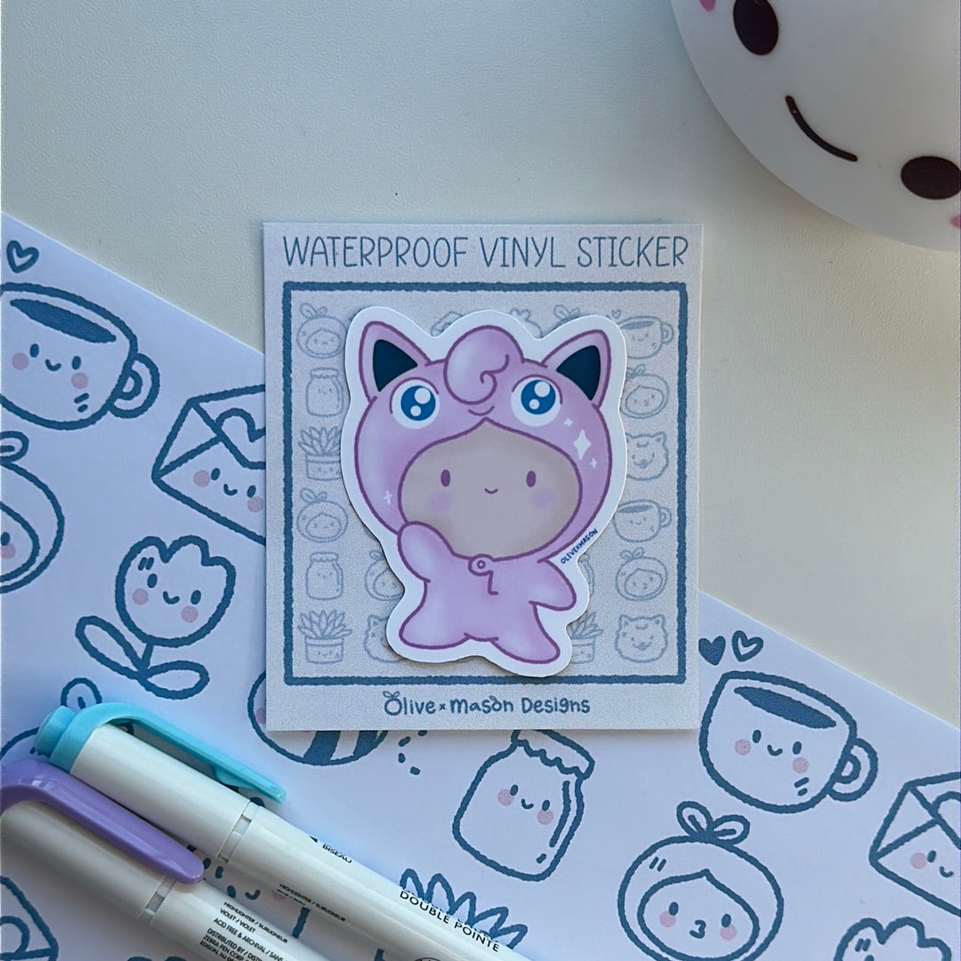 Poke Friends Vol 1 Waterproof Vinyl Sticker Set
