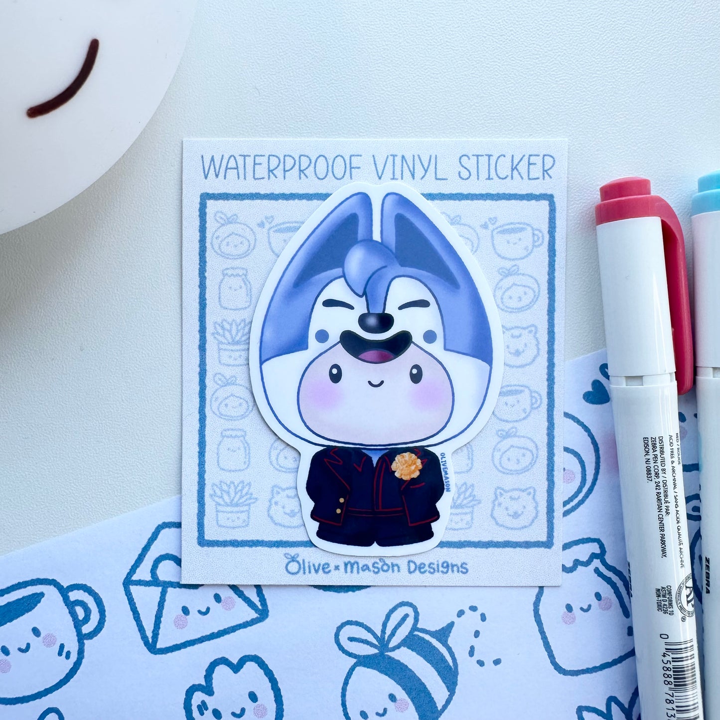 Gala Skzoos Waterproof Vinyl Sticker Set