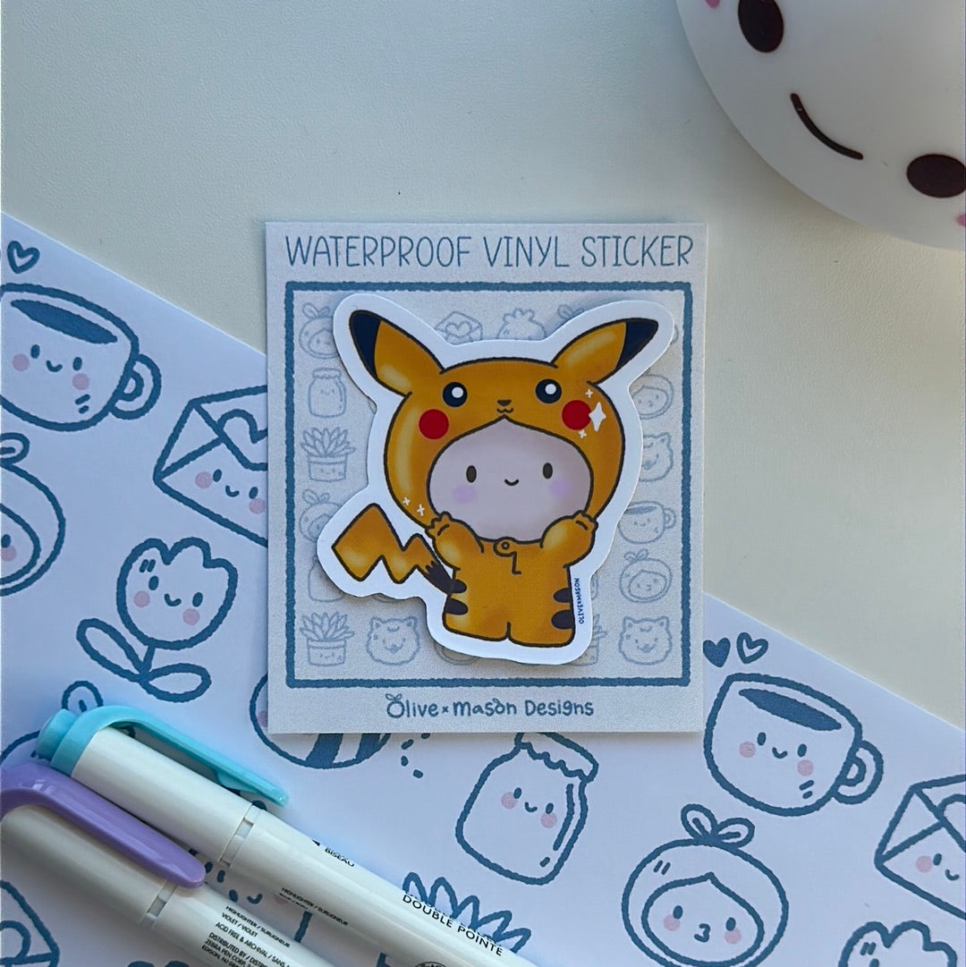 Poke Friends Vol 1 Waterproof Vinyl Sticker Set