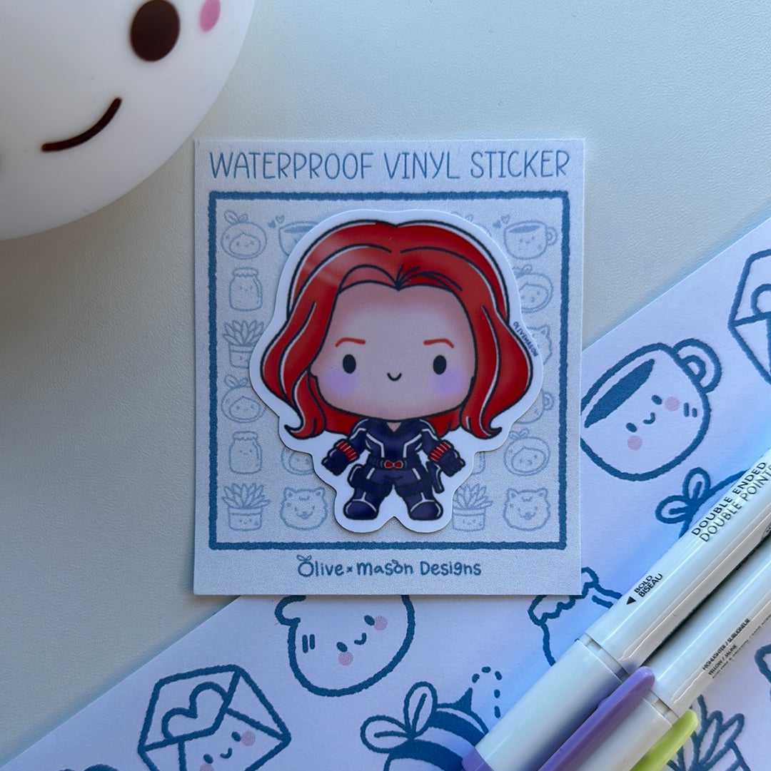 Superheros Vol 3 Waterproof Vinyl Sticker Set