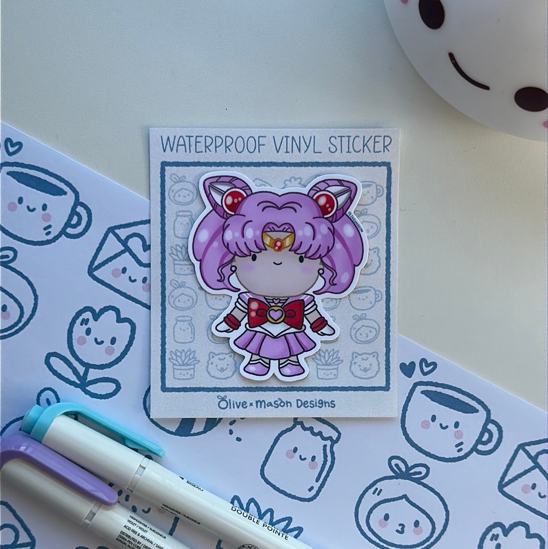 Moon Prism Waterproof Vinyl Sticker Set