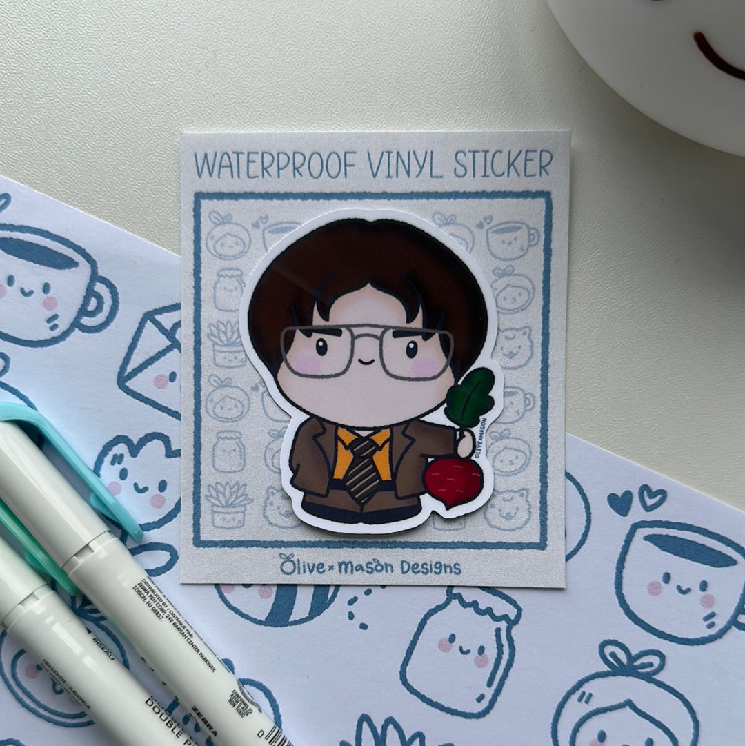The Office Waterproof Vinyl Sticker Set