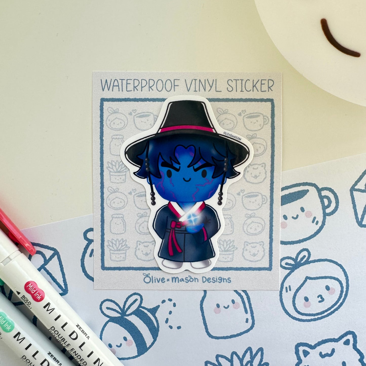 K Pop Demon Hunters Waterproof Vinyl Sticker Set