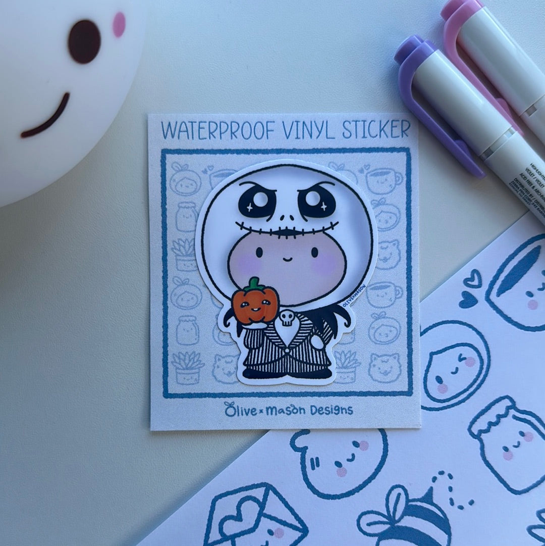 Nightmare Before Christmas Waterproof Vinyl Sticker Set