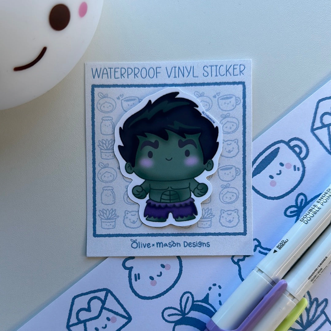 Superheros Vol 3 Waterproof Vinyl Sticker Set