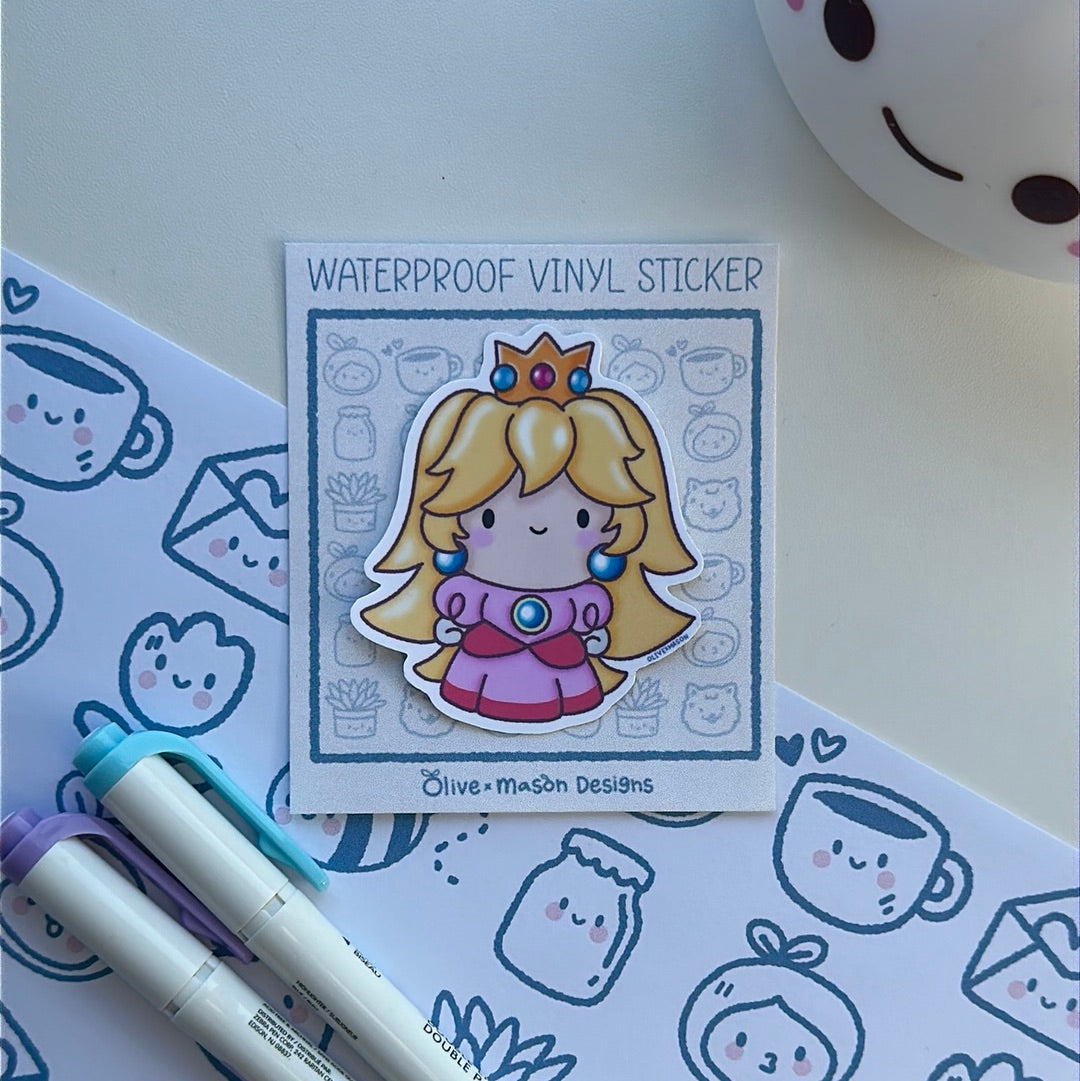 M Bros Waterproof Vinyl Sticker Set