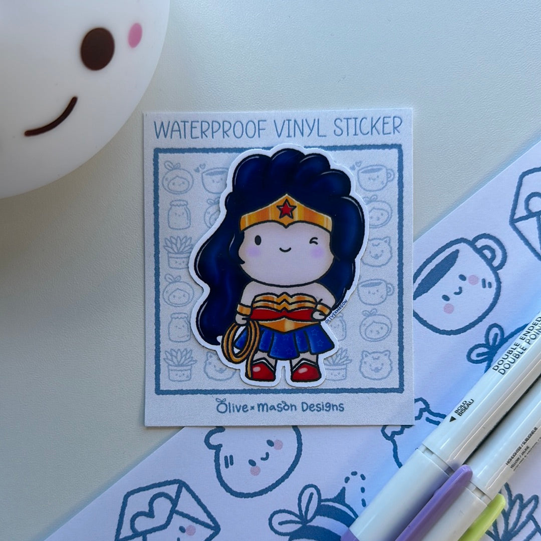 Superheros Vol 2 Waterproof Vinyl Sticker Set
