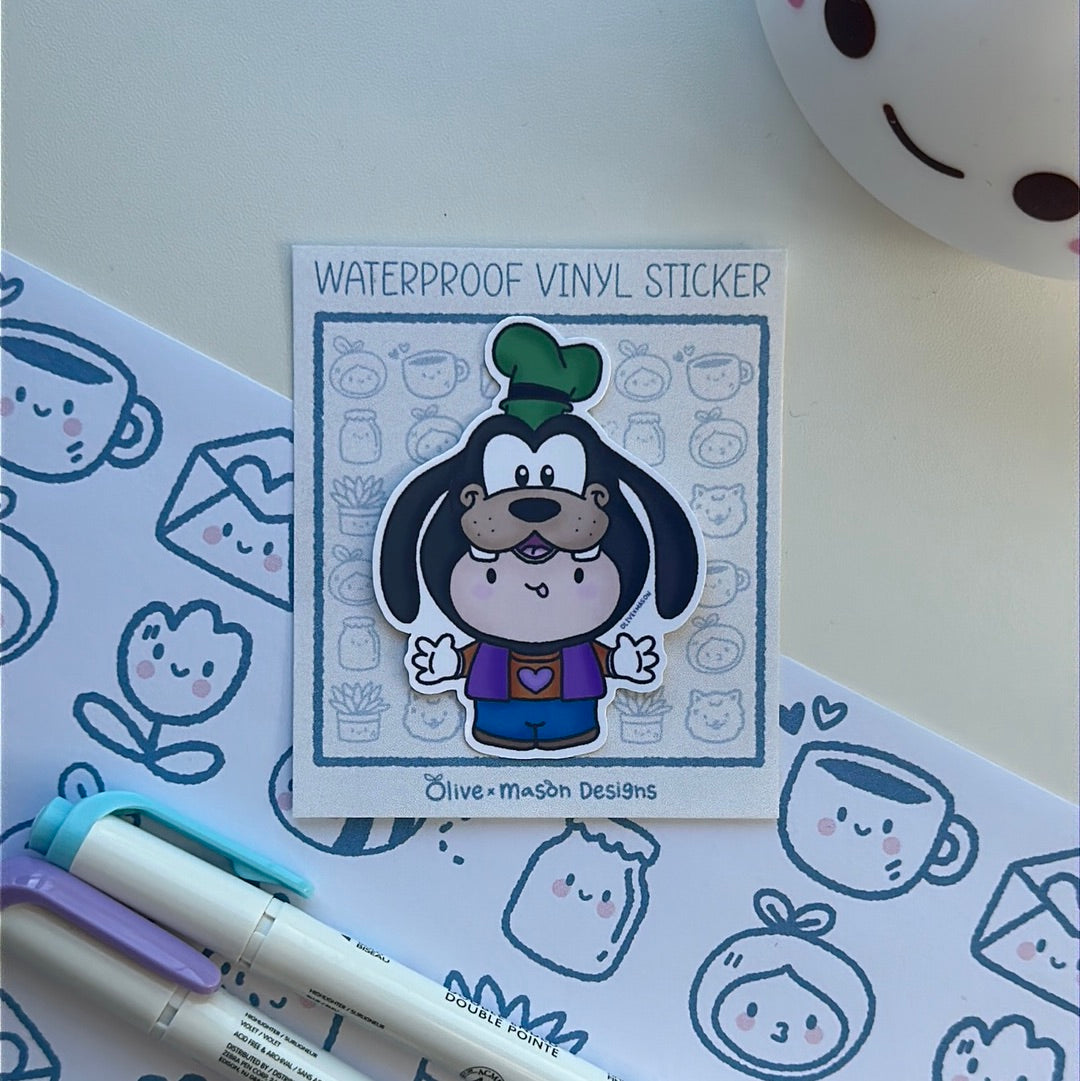 Mickey & Friends Waterproof Vinyl Sticker Set