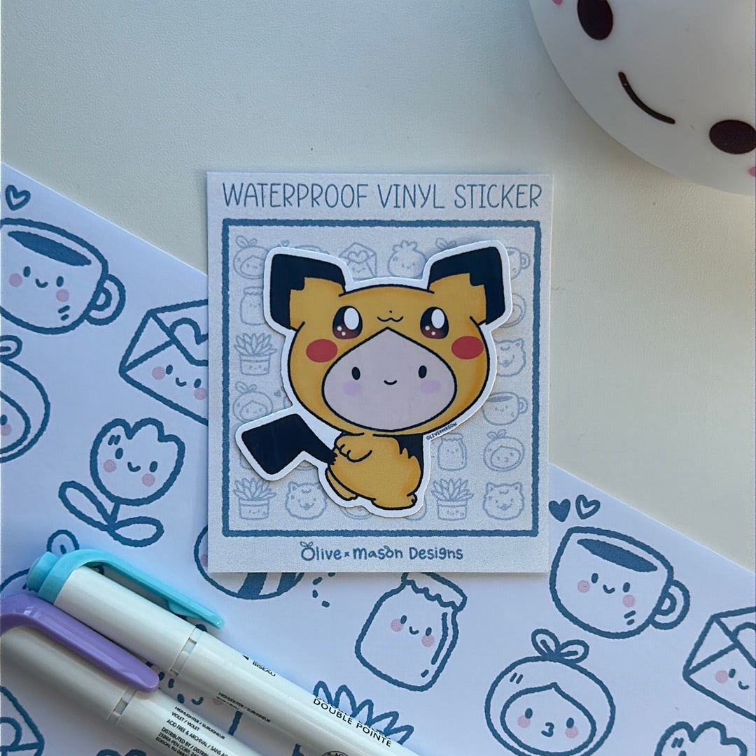 Poke Friends Vol 2 Waterproof Vinyl Sticker Set