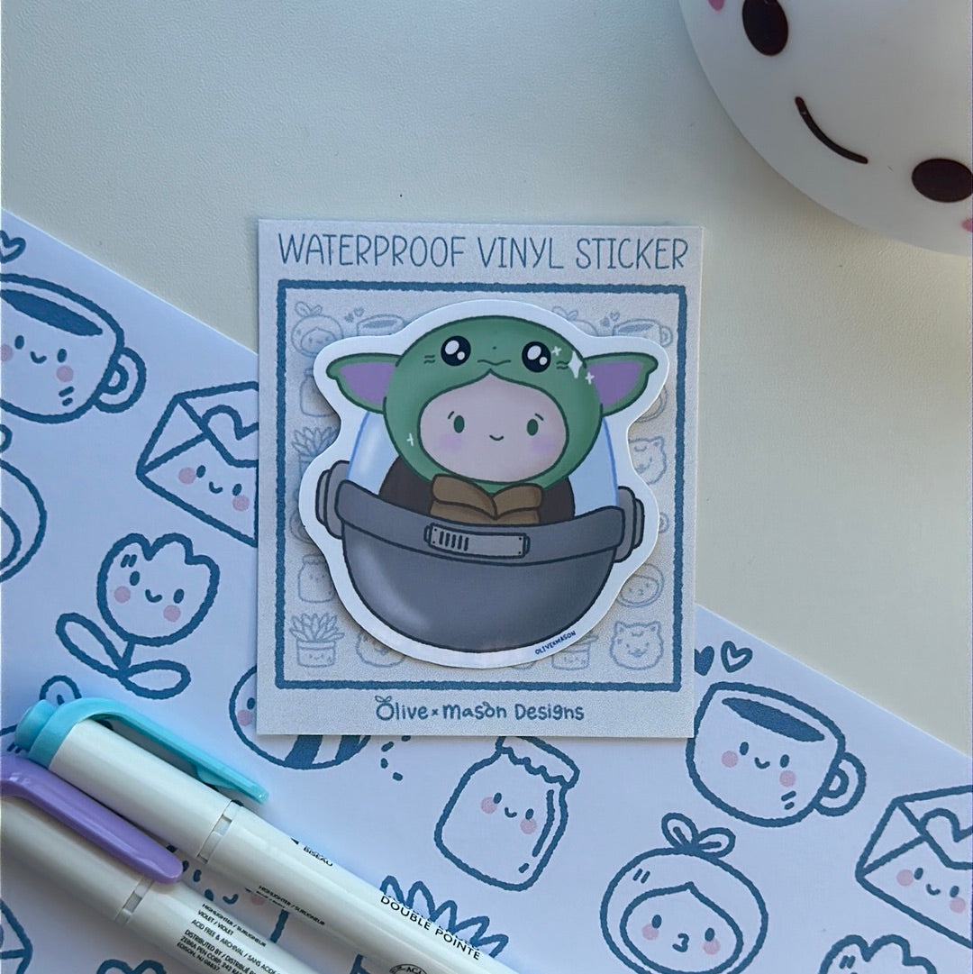 Star Galaxy Waterproof Vinyl Sticker Set