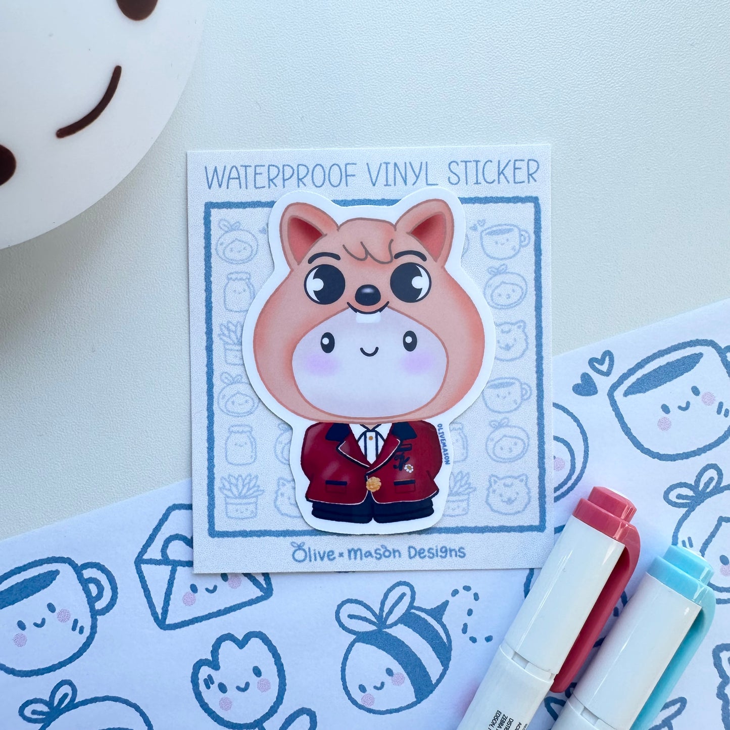 Gala Skzoos Waterproof Vinyl Sticker Set
