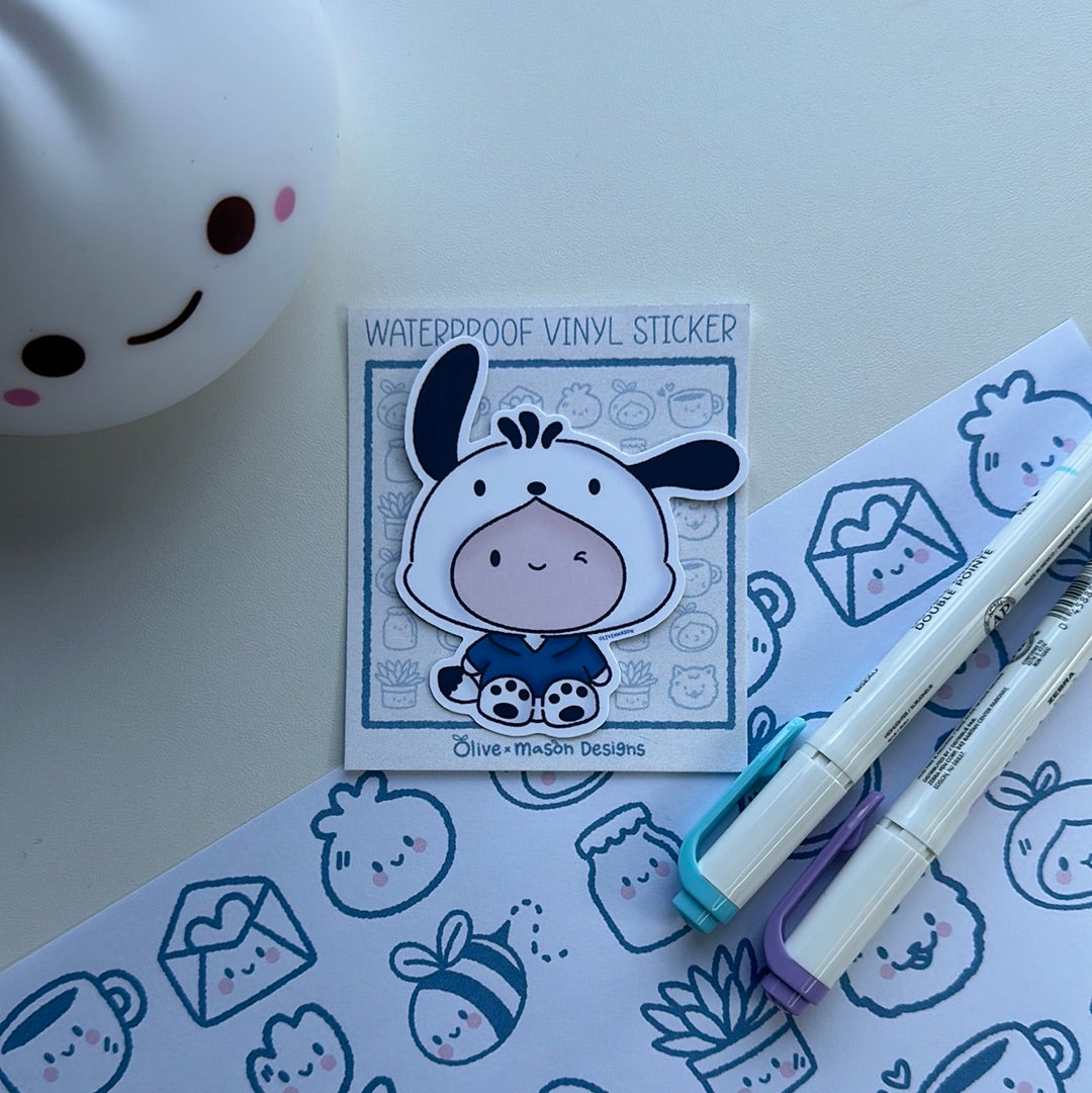 Kitty & Friends Waterproof Vinyl Sticker Set