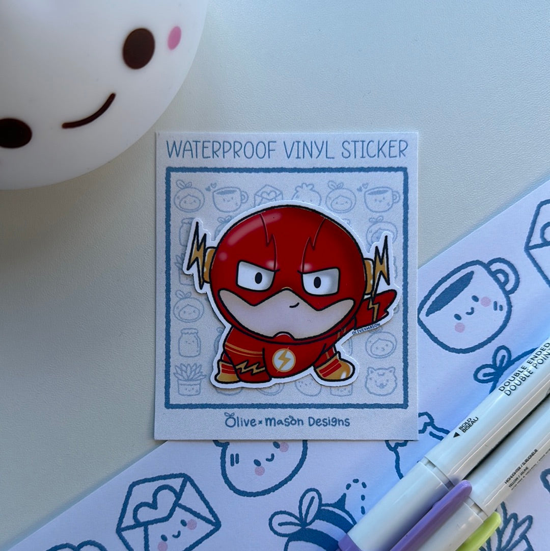 Superheros Vol 2 Waterproof Vinyl Sticker Set