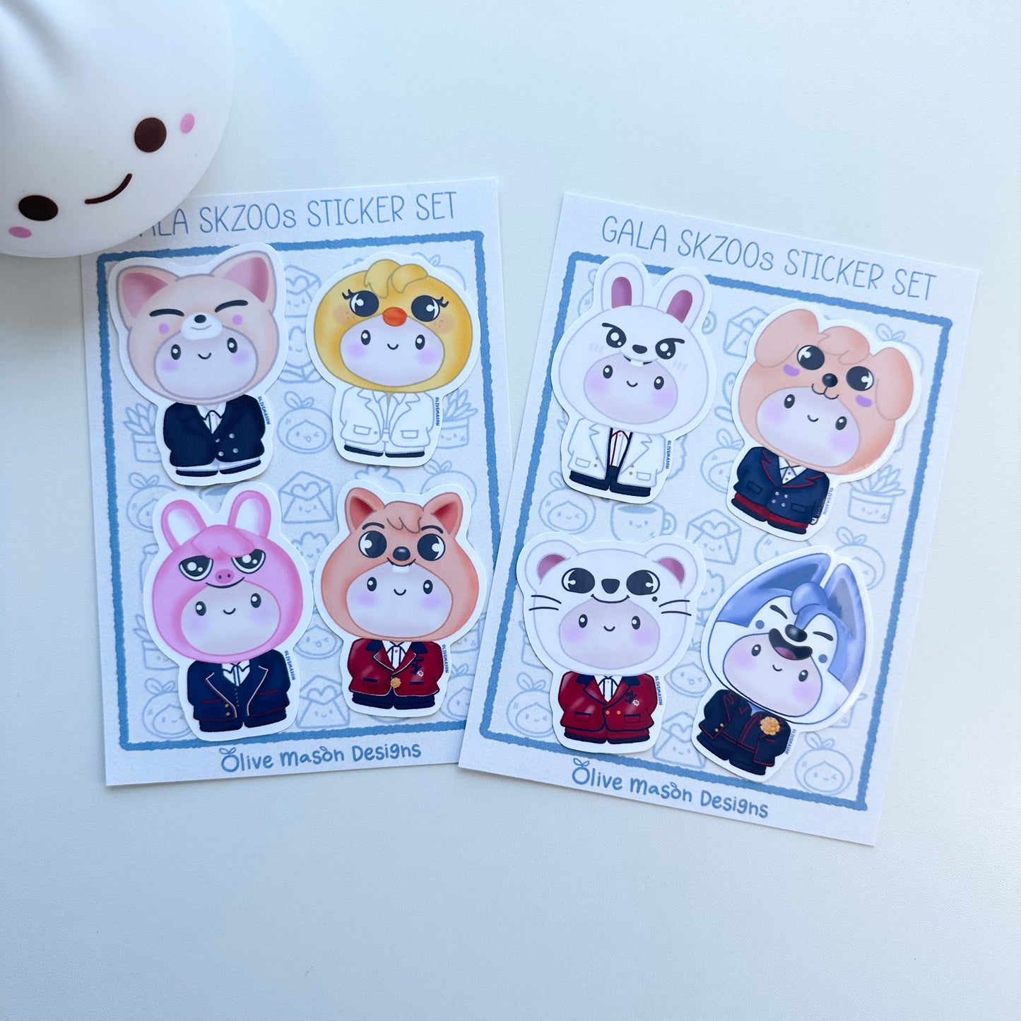 Gala Skzoos Waterproof Vinyl Sticker Set