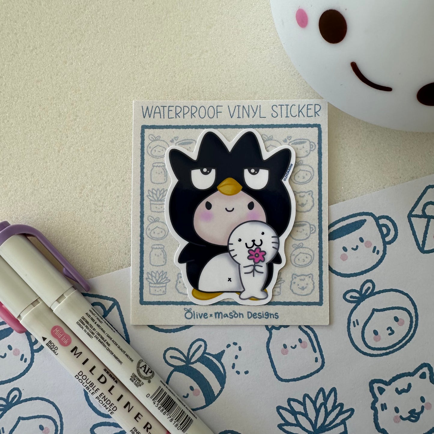 Kitty & Friends Vol 2 Waterproof Vinyl Sticker Set