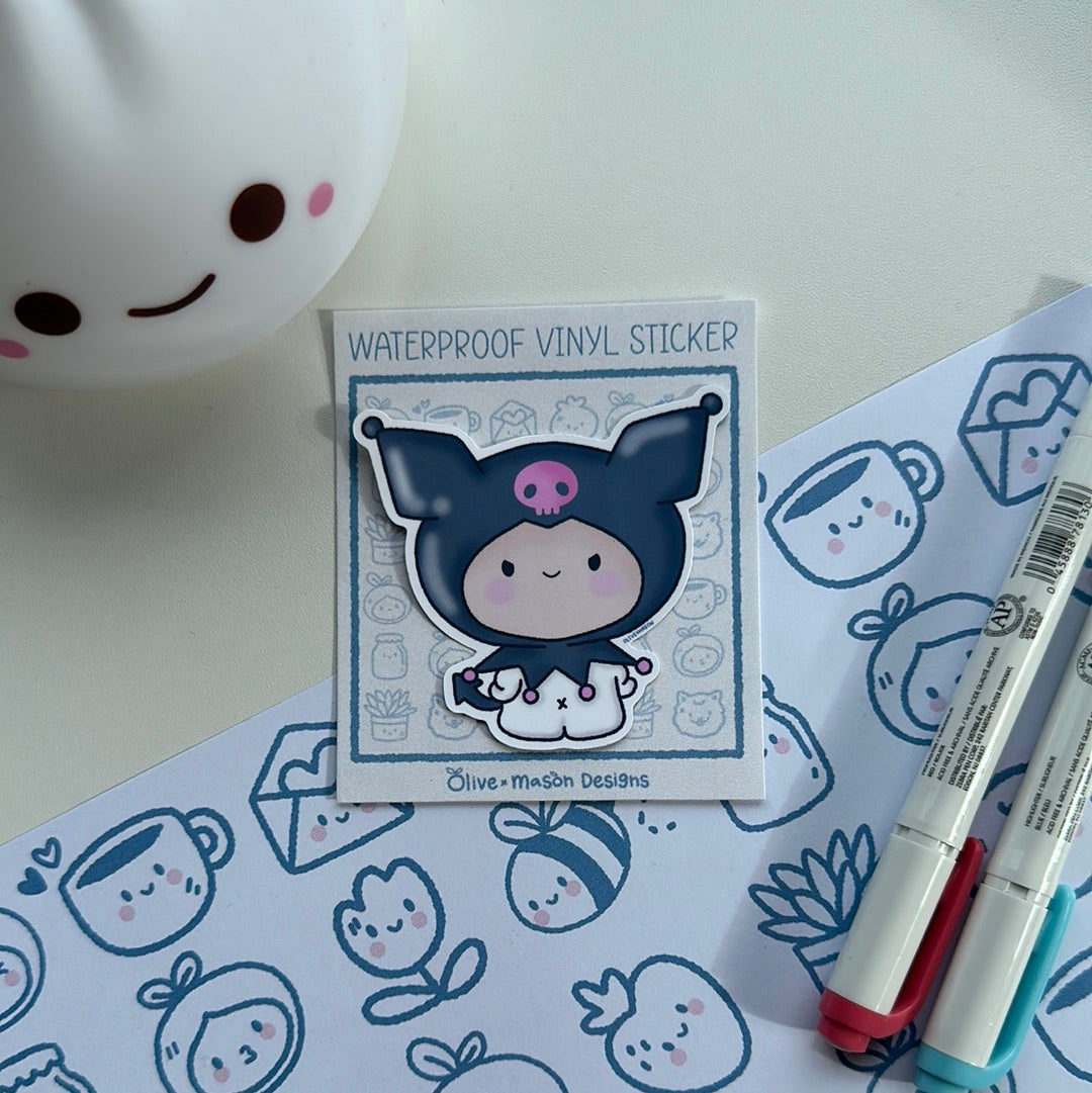 Kitty & Friends Waterproof Vinyl Sticker Set